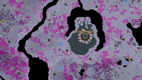 Zelda Tears of the Kingdom majora's mask location, floating .